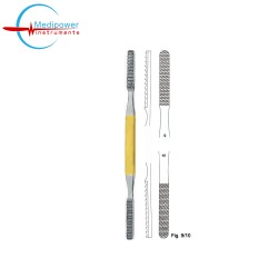 Fomon Nasal Rasps, 20.5cm, 40x7 mm