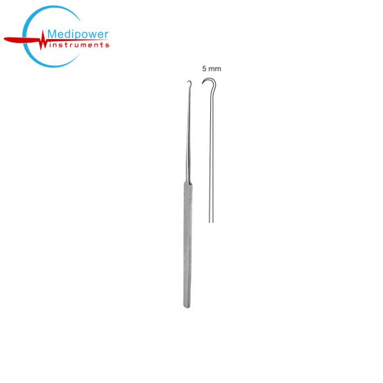 Gillies Skin Hooks 19cm  (Tips 5 mm)