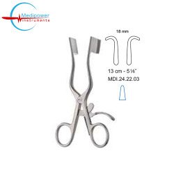 Weitlaner Retractor,13cm, Blunt, (18mm) 
