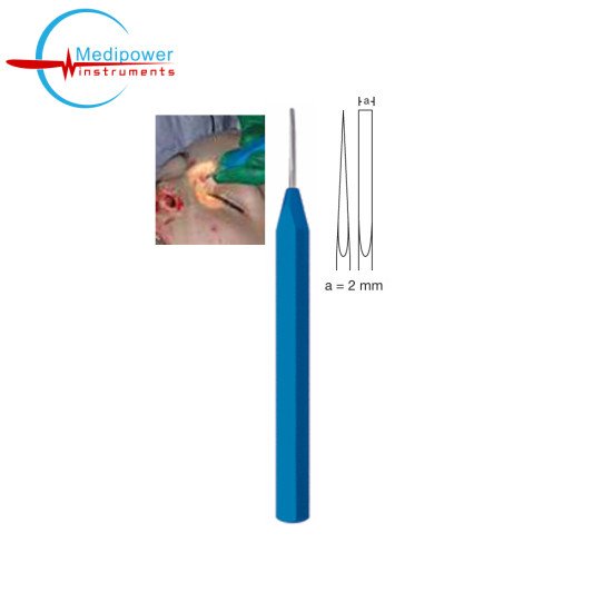 Gubisch Osteotome Aluminium Handle,118.5cm, (a = 2 mm)