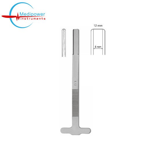 Rubin Edge Bone Chisel T-Shape,18cm, (8/12 mm)