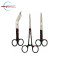 Set of 3 Pieces Artery Forceps 6", Nursing Scissors 5" & Bandage Scissors 5.5" – Glamour Stainless Steel Medical Instrument Set