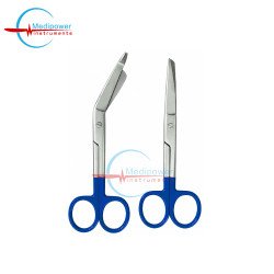 Nursing & Bandage Scissors Set – Dark Blue Handle Stainless Steel Medical Scissors