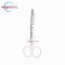 Nursing Scissors 5" White Handle – Stainless Steel Powder Coated