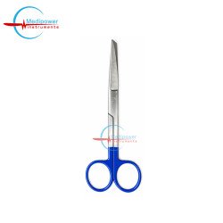 Nursing Scissors 5" Yellow Handle – Stainless Steel Medical Scissors