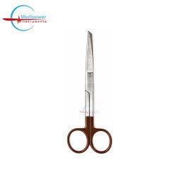 Nursing Scissors 5" Brown Handle – Stainless Steel Powder Coated