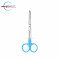 Nursing Scissors 5" Sky Blue Handle – Stainless Steel Medical Scissors