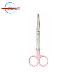 Nursing Scissors 5" Pink Handle – Stainless Steel Powder Coated