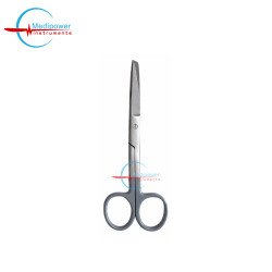 Nursing Scissors 5" Gray Handle – Stainless Steel Powder Coated