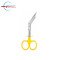 Bandage Scissors With Powder Coating – Yellow Handle