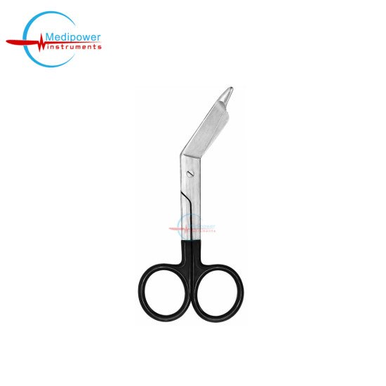Bandage Scissors 5.5" Powder Coating – Black Handle