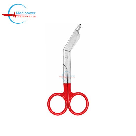 Bandage Scissors 5.5" Powder Coating – Red Handle