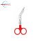 Bandage Scissors 5.5" Powder Coating – Red Handle