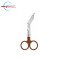 Bandage Scissors 5.5" With Powder Coating – Brown Handle