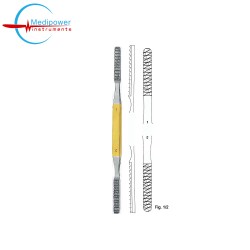 Fomon Nasal Rasps, 20.5cm, 30x8 mm