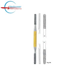 Fomon Nasal Rasps, 20.5cm, 40x7 mm
