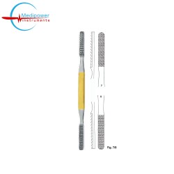 Fomon Nasal Rasps, 20.5cm, 40x7 mm