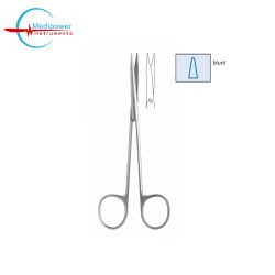 Standard Reynolds (Jameson) Straight Scissors And Blunt Tip