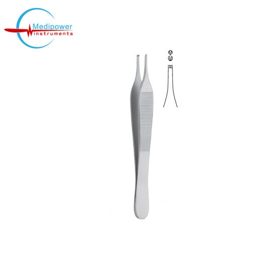 Hudson-Ewald Forceps 12cm (1x2 Teeth)