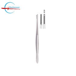 Waugh Dressing Forceps, 20, Serrated