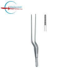 Gruenwald Bayonet forceps, 16cm