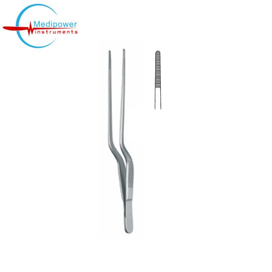 Gruenwald Bayonet forceps, 16cm