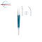 Micro Suturing Forceps 2000 With Blue Anodized Round Handles (1x2 Teeth)