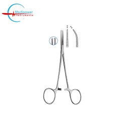 Leriche Hemostatic Forceps 15cm, (1x2 Teeth)