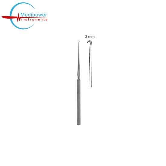 Barsky Skin Hooks 15cm, (Tips 3mm)