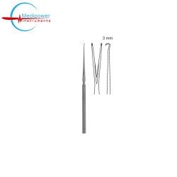 Barsky Skin Hooks,15cm (3mm) Double Prongs