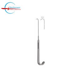 News Tracheal Hook Retractor – 15cm Length, Sharp (10mm) Point