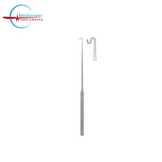 Benicke Retractor 19cm, S-Shaped Double Curved, Tip - Sharp