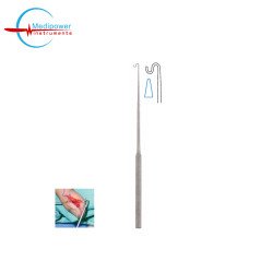 Benicke Retractor 19cm, Double Curved S-Shaped, Tip - Blunt
