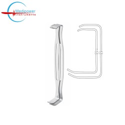 Parker-Langenbeck (US Army) Retractors, 21cm, (A:15×28mm),(B:5×40mm)