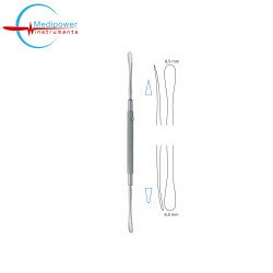 Freer Periosteal Elevators,19cm, Double Ended, Sharp/Blunt, (6.5mm)