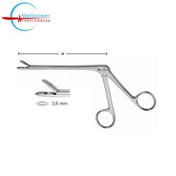 Weil-Blakesley Nasal Forceps Straight, 12cm,With Normal Shaft, Jaw Width,(3,6 mm) 
