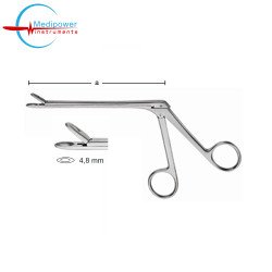 Weil-Blakesley Nasal Forceps Straight, 12cm,With Normal Shaft, Jaw Width,(4,8mm) 