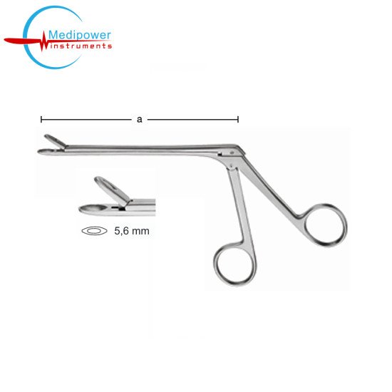Weil-Blakesley Nasal Forceps Straight, 12cm,With Normal Shaft, Jaw Width,(5,6mm)