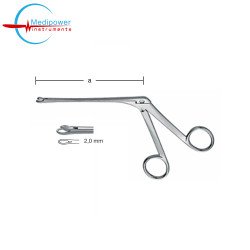 Weil-Blakesley Nasal Cutting Forceps Straight, 11.5 cm, Jaw Width,(2.0mm)
