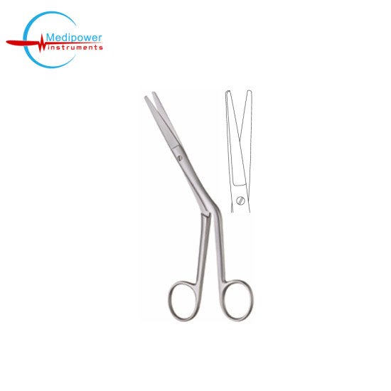 Standard Heymann Nasal Scissor, Angled Two Side, 20cm