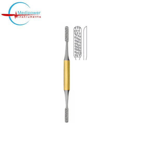 Obwegeser Nasal Rasps Double Ended,19.5 cm, (semi Fine)