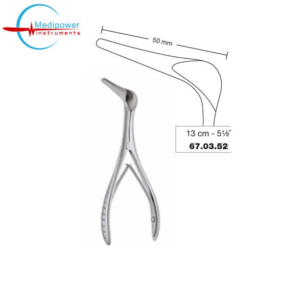 Cottle Nasal Septum Speculum,13cm, (50 mm)
