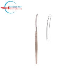 Converse Nasal Knife, 15 cm - 6˝,Curved Button End