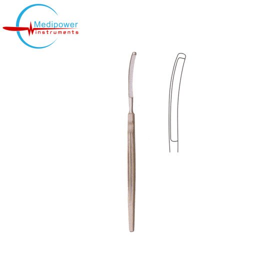 Converse Nasal Knife, 15 cm - 6˝,Curved Button End