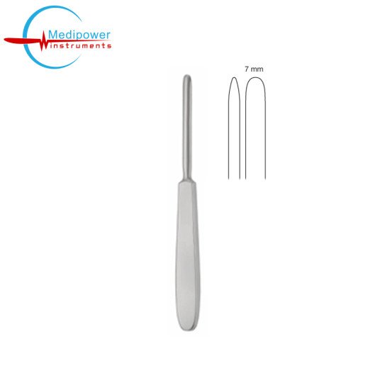 Nasal Fracture Elevator, 17cm, BLunt, 7mm
