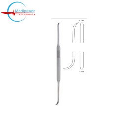 Cottle Tunnelling Raspatory,22cm, Double Ended, (4/4mm) 