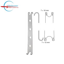 Converse Alar Retractor, 12cm, Double Ended, 7X10MM And 7X12MM