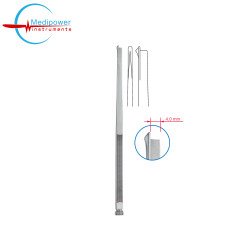 Fanous Nasal Osteotome,19.5cm, (4.0 mm), Straight With Guide Thorn