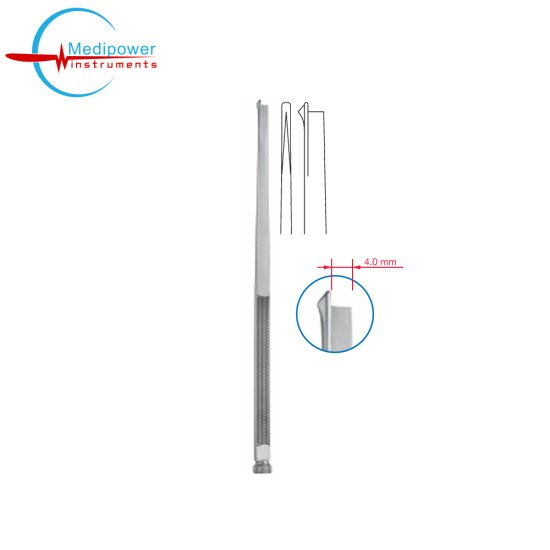 Fanous Nasal Osteotome,19.5cm, (4.0 mm), Straight With Guide Thorn