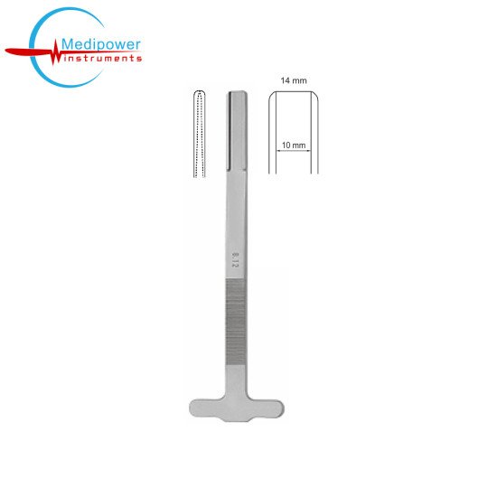 Rubin Edge Bone Chisel T-Shape,18cm, (10/14 mm)